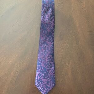 NEW Purple Swirl Patterned Men's Tie 💜